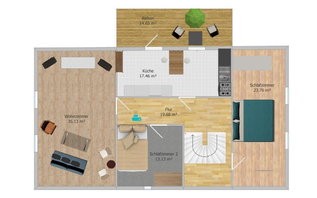 Wildholz Sachsen Apartment Weidenhain Exterior photo